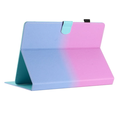 For 8 inch Universal Stitching Gradient Leather Tablet Case(Purple Blue) by bashfashion