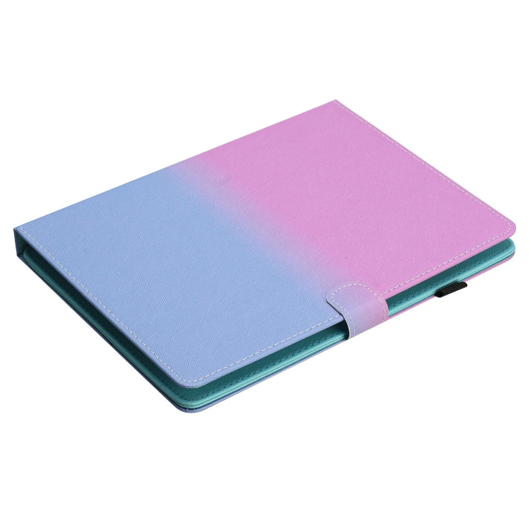 For 8 inch Universal Stitching Gradient Leather Tablet Case(Purple Blue) by bashfashion