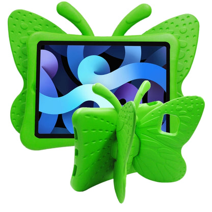 For iPad 2025 / 2022 Butterfly Bracket Style EVA Children Shockproof Tablet Protective Case(Green) by bashfashion