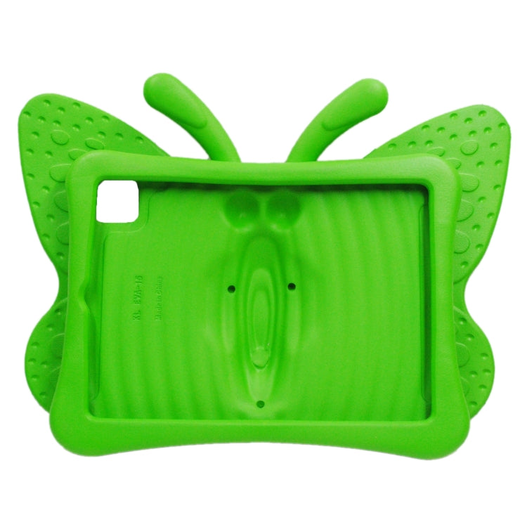 For iPad 2025 / 2022 Butterfly Bracket Style EVA Children Shockproof Tablet Protective Case(Green) by bashfashion