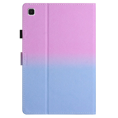 For Samsung Galaxy Tab S6 Lite SM-P610 Stitching Gradient Leather Tablet Case(Purple Blue) by bashfashion