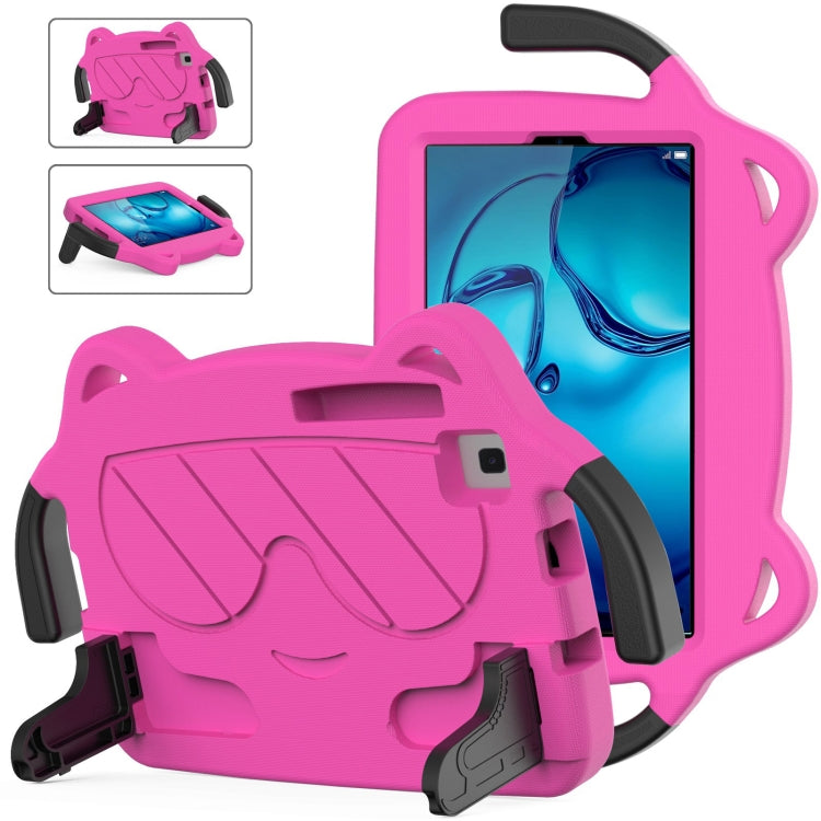 For Huawei MediaPad M3 8.0 Ice Baby EVA Shockproof Hard PC Tablet Case(Rose Red) by bashfashion
