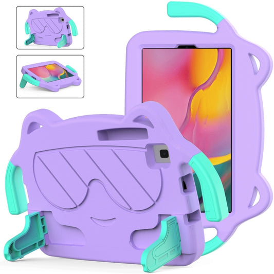 For Samsung Galaxy Tab A 8.0 2019 T290 / T295 Ice Baby EVA Shockproof Hard PC Tablet Case(Light Purple) by bashfashion