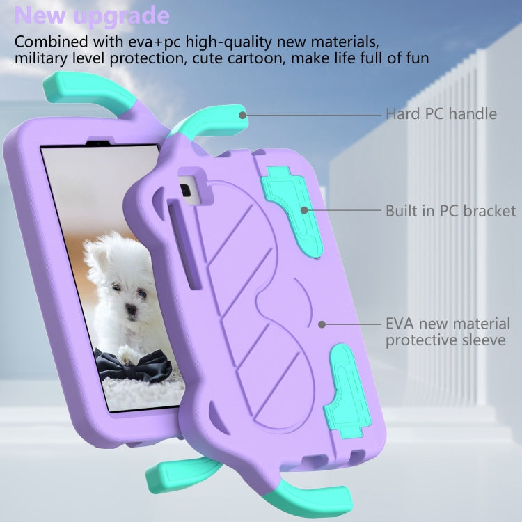 For Samsung Galaxy Tab A 8.0 2019 T290 / T295 Ice Baby EVA Shockproof Hard PC Tablet Case(Light Purple) by bashfashion