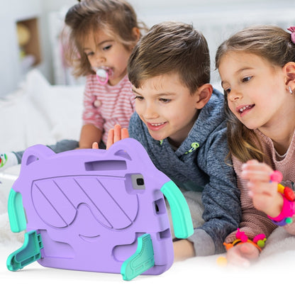 For Samsung Galaxy Tab A 8.0 2019 T290 / T295 Ice Baby EVA Shockproof Hard PC Tablet Case(Light Purple) by bashfashion