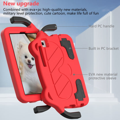 For Samsung Galaxy Tab A 8.0 2019 T290 / T295 Ice Baby EVA Shockproof Hard PC Tablet Case(Red) by bashfashion