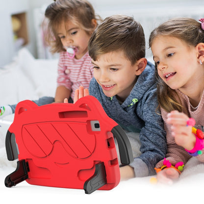 For Samsung Galaxy Tab A 8.0 2019 T290 / T295 Ice Baby EVA Shockproof Hard PC Tablet Case(Red) by bashfashion