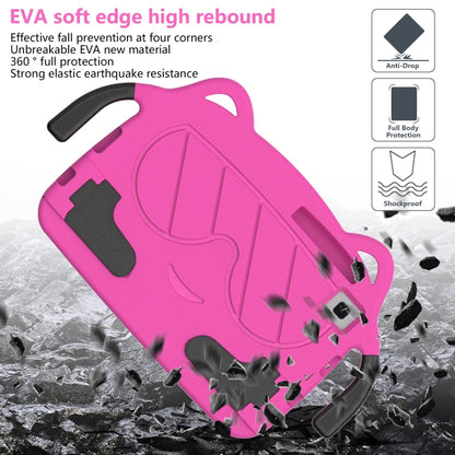 For Samsung Galaxy Tab A 8.0 2019 T290 / T295 Ice Baby EVA Shockproof Hard PC Tablet Case(Rose Red) by bashfashion