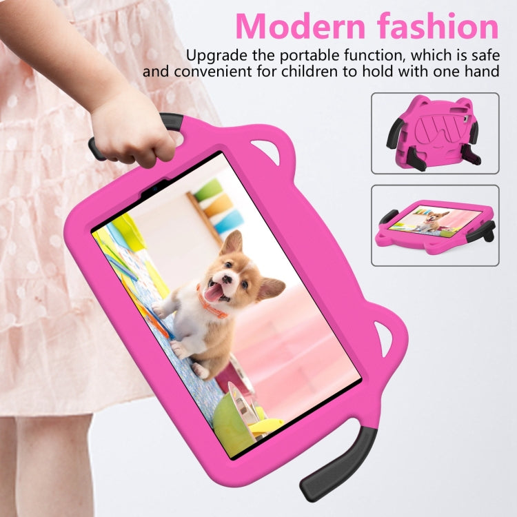 For Samsung Galaxy Tab A 8.0 2019 T290 / T295 Ice Baby EVA Shockproof Hard PC Tablet Case(Rose Red) by bashfashion