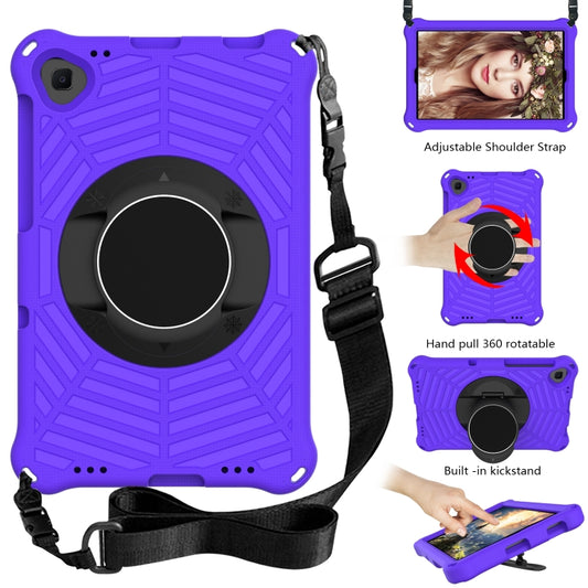For Lenovo Tab K10 Spider King Silicone Protective Tablet Case(Purple) by bashfashion