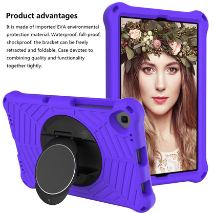 For Lenovo Tab K10 Spider King Silicone Protective Tablet Case(Purple) by bashfashion