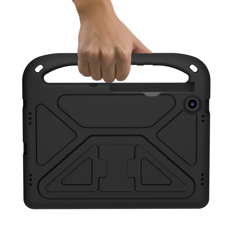 For Lenovo Tab M10 Plus 10.6 3rd Gen 2022 Handle EVA Shockproof Tablet Case with Holder(Black) by bashfashion