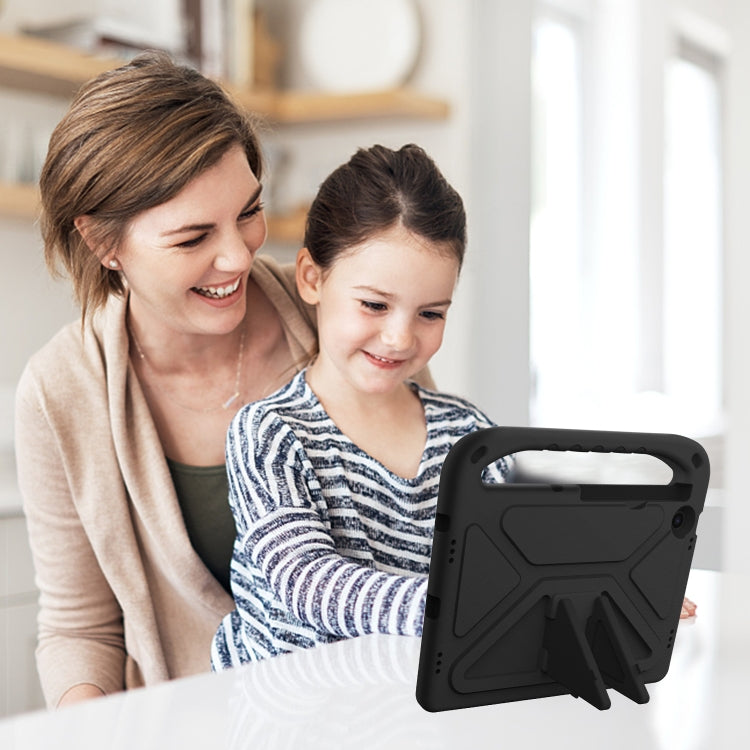 For Lenovo Tab M10 Plus 10.6 3rd Gen 2022 Handle EVA Shockproof Tablet Case with Holder(Black) by bashfashion