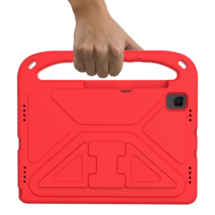 For Samsung Galaxy Tab S6 Lite P610 Handle EVA Shockproof Tablet Case with Holder(Red) by bashfashion