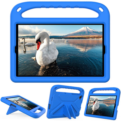 For Samsung Galaxy Tab A 10.1 2019 T510/T515 Handle EVA Shockproof Tablet Case with Holder(Blue) by bashfashion
