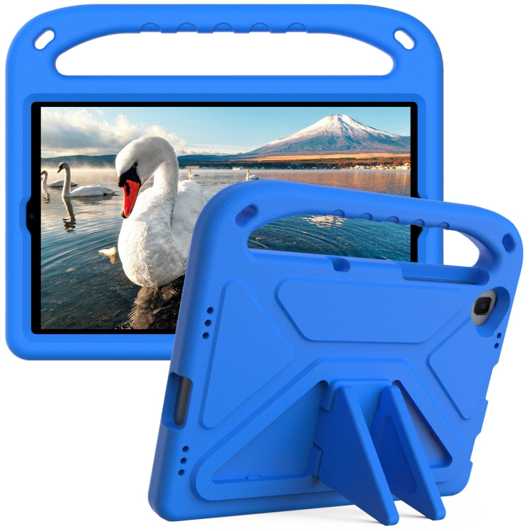 For Samsung Galaxy Tab A 10.1 2019 T510/T515 Handle EVA Shockproof Tablet Case with Holder(Blue) by bashfashion