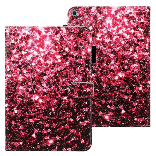 For Galaxy Tab A 8.0 (2019) T290 Cross Texture Painted Horizontal Leather Case with Sleep / Wake-up Function & Card Slot & Holder & Wallet(Debris) by bashfashion