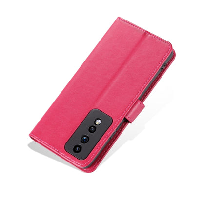 For Honor 80 GT 5G AZNS Sheepskin Texture Flip Leather Phone Case(Red) by AZNS