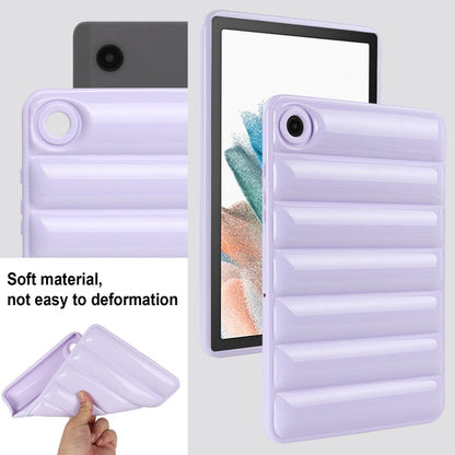 For Samsung Galaxy Tab A7 Lite T220 / T225 Eiderdown Cushion Shockproof Tablet Case(Purple) by bashfashion