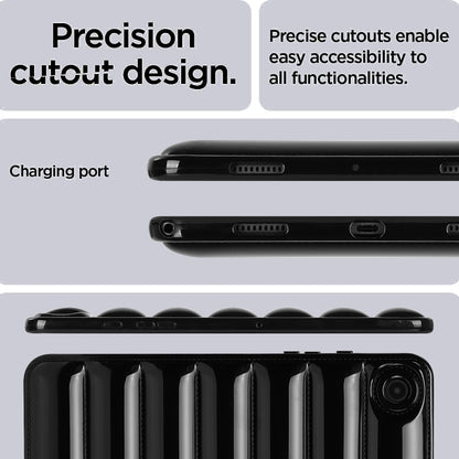 For Samsung Galaxy Tab S6 Lite P610 / P615 Eiderdown Cushion Shockproof Tablet Case(Black) by bashfashion