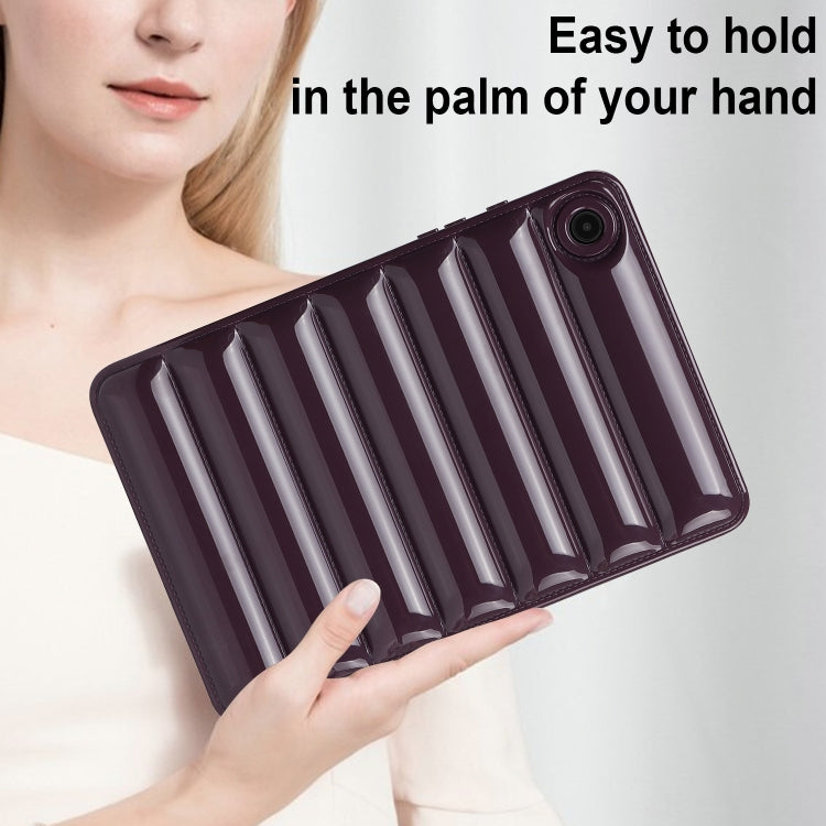 For Samsung Galaxy Tab S6 Lite P610 / P615 Eiderdown Cushion Shockproof Tablet Case(Wine Red) by bashfashion