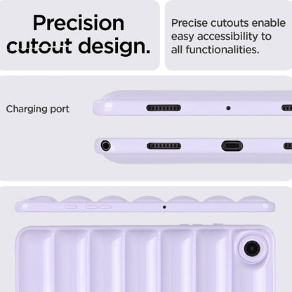 For Samsung Galaxy Tab S6 Lite P610 / P615 Eiderdown Cushion Shockproof Tablet Case(Purple) by bashfashion