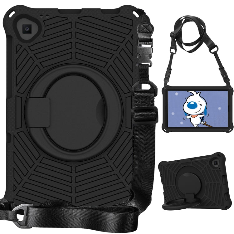 For Lenovo Tab K10 Spider King Silicone Protective Tablet Case(Black) by bashfashion