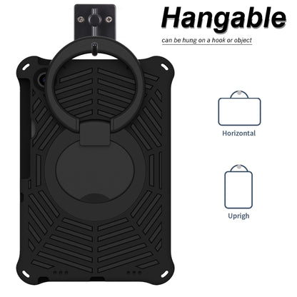 For Lenovo Tab M10 Plus 10.6 3rd Gen 2022 Spider King Silicone Protective Tablet Case(Black) by bashfashion