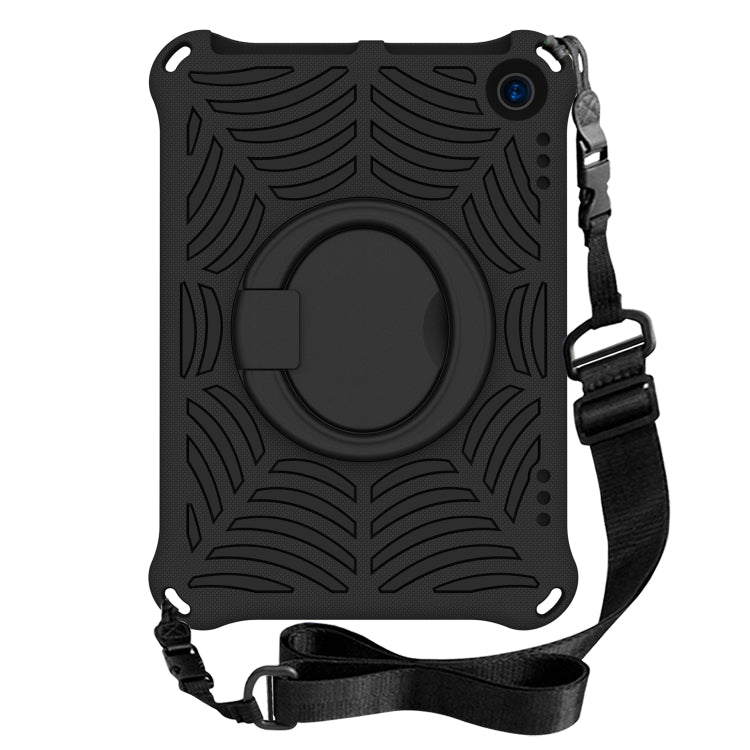 For Amazon Kindle Fire HD 8 2022 / 2020 Spider King Silicone Protective Tablet Case(Black) by bashfashion