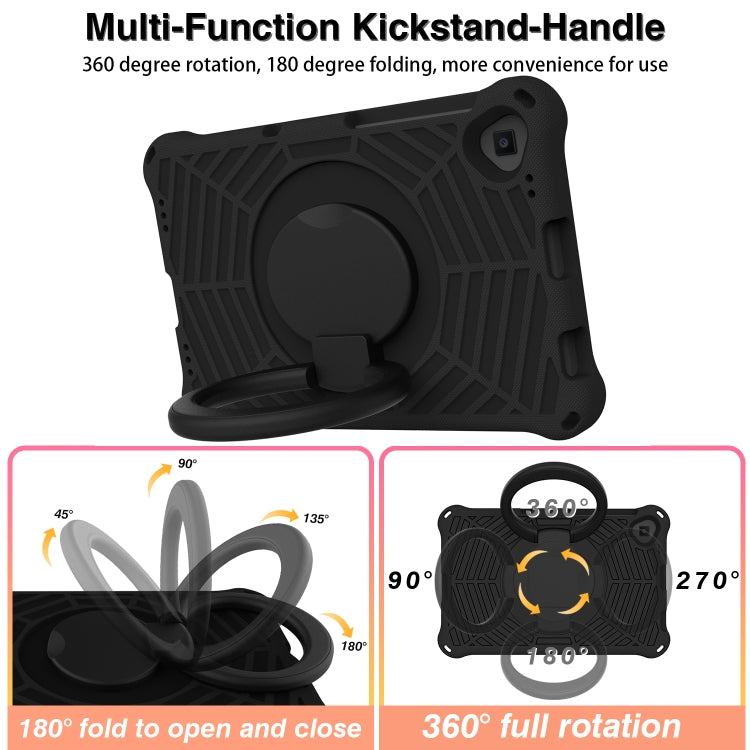 For Xiaomi Mi Pad 4 Plus Spider King Silicone Protective Tablet Case(Black) by bashfashion