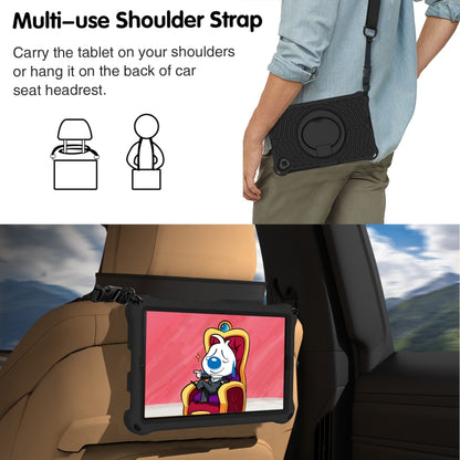 For Xiaomi Mi Pad 4 Plus Spider King Silicone Protective Tablet Case(Black) by bashfashion