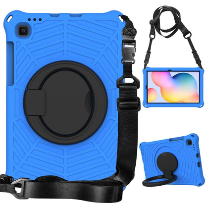 For Samsung Galaxy Tab S6 Lite P610 Spider King Silicone Protective Tablet Case(Blue) by bashfashion