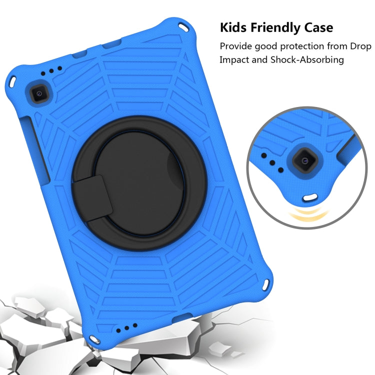 For Samsung Galaxy Tab S6 Lite P610 Spider King Silicone Protective Tablet Case(Blue) by bashfashion