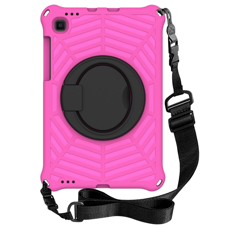 For Samsung Galaxy Tab S6 Lite P610 Spider King Silicone Protective Tablet Case(Rose Red) by bashfashion