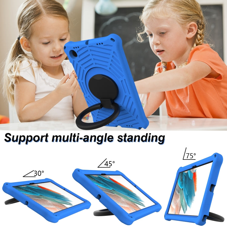 For Samsung Galaxy Tab A8 10.5 X205 / X200 Spider King Silicone Protective Tablet Case(Blue) by bashfashion