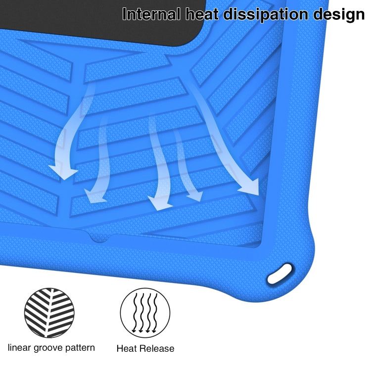 For Samsung Galaxy Tab A8 10.5 X205 / X200 Spider King Silicone Protective Tablet Case(Blue) by bashfashion