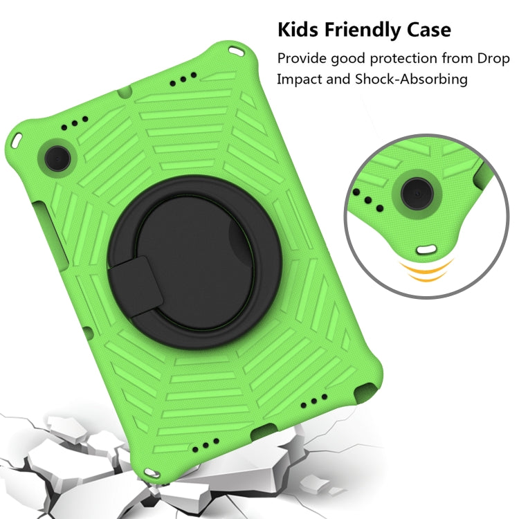 For Samsung Galaxy Tab A8 10.5 X205 / X200 Spider King Silicone Protective Tablet Case(Green) by bashfashion