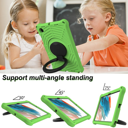 For Samsung Galaxy Tab A8 10.5 X205 / X200 Spider King Silicone Protective Tablet Case(Green) by bashfashion