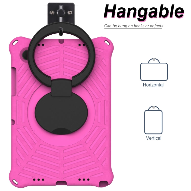 For Samsung Galaxy Tab A8 10.5 X205 / X200 Spider King Silicone Protective Tablet Case(Rose Red) by bashfashion