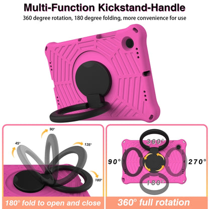 For Samsung Galaxy Tab A8 10.5 X205 / X200 Spider King Silicone Protective Tablet Case(Rose Red) by bashfashion