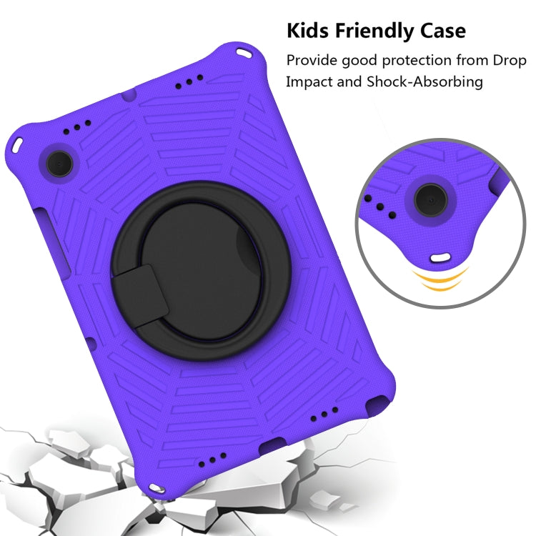 For Samsung Galaxy Tab A8 10.5 X205 / X200 Spider King Silicone Protective Tablet Case(Purple) by bashfashion