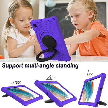 For Samsung Galaxy Tab A8 10.5 X205 / X200 Spider King Silicone Protective Tablet Case(Purple) by bashfashion