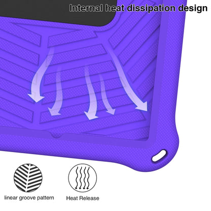 For Samsung Galaxy Tab A8 10.5 X205 / X200 Spider King Silicone Protective Tablet Case(Purple) by bashfashion