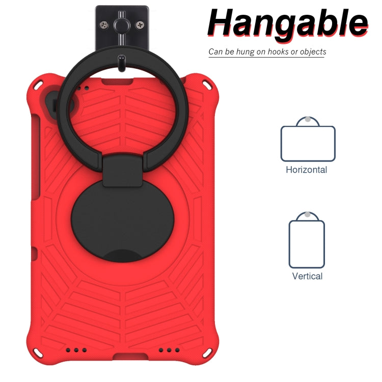 For Samsung Galaxy Tab A 10.1 2019 T510 Spider King Silicone Protective Tablet Case(Red) by bashfashion
