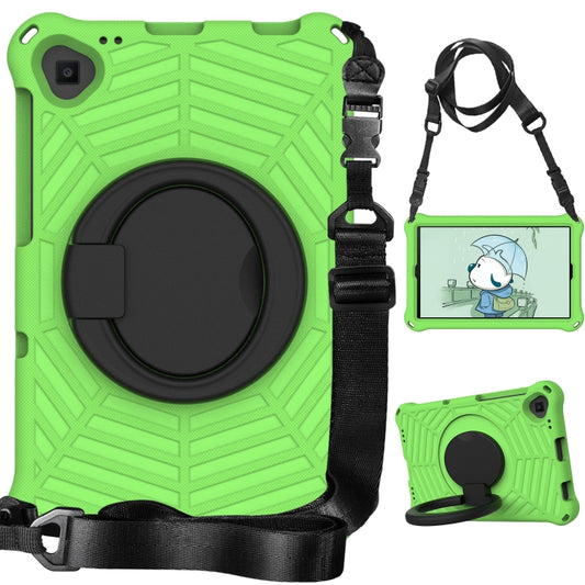 For Samsung Galaxy Tab A 10.1 2019 T510 Spider King Silicone Protective Tablet Case(Green) by bashfashion