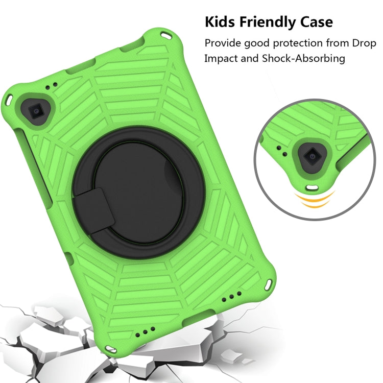 For Samsung Galaxy Tab A 10.1 2019 T510 Spider King Silicone Protective Tablet Case(Green) by bashfashion