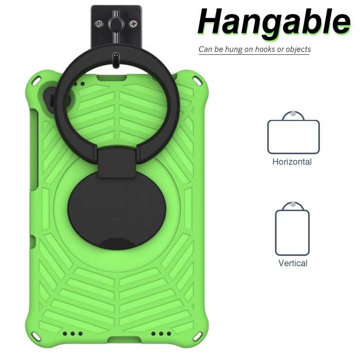 For Samsung Galaxy Tab A 10.1 2019 T510 Spider King Silicone Protective Tablet Case(Green) by bashfashion