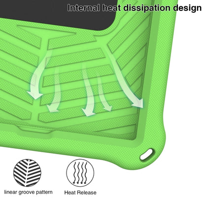 For Samsung Galaxy Tab A 10.1 2019 T510 Spider King Silicone Protective Tablet Case(Green) by bashfashion