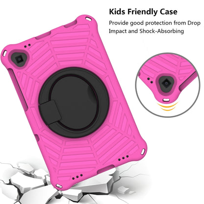 For Samsung Galaxy Tab A 10.1 2019 T510 Spider King Silicone Protective Tablet Case(Rose Red) by bashfashion