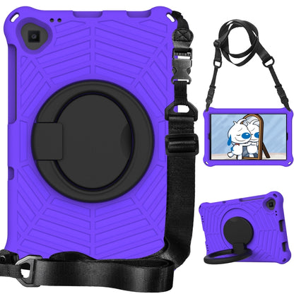 For Samsung Galaxy Tab A 10.1 2019 T510 Spider King Silicone Protective Tablet Case(Purple) by bashfashion